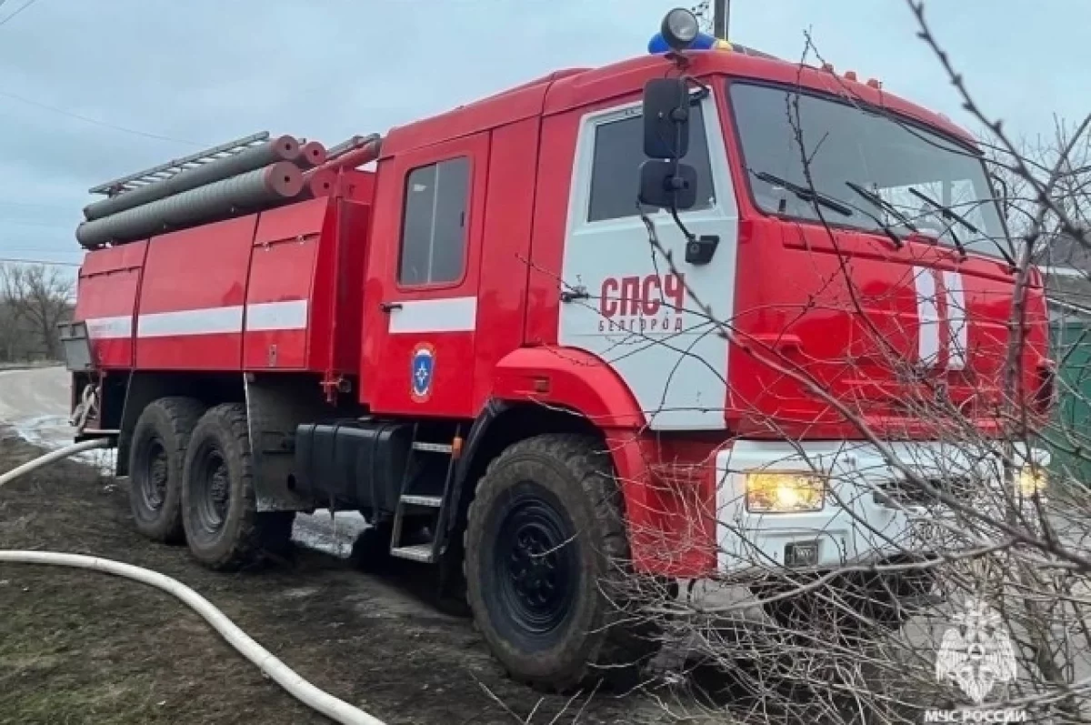 Пожилая белгородка погибла при пожаре в жилом доме в селе Ястребово0