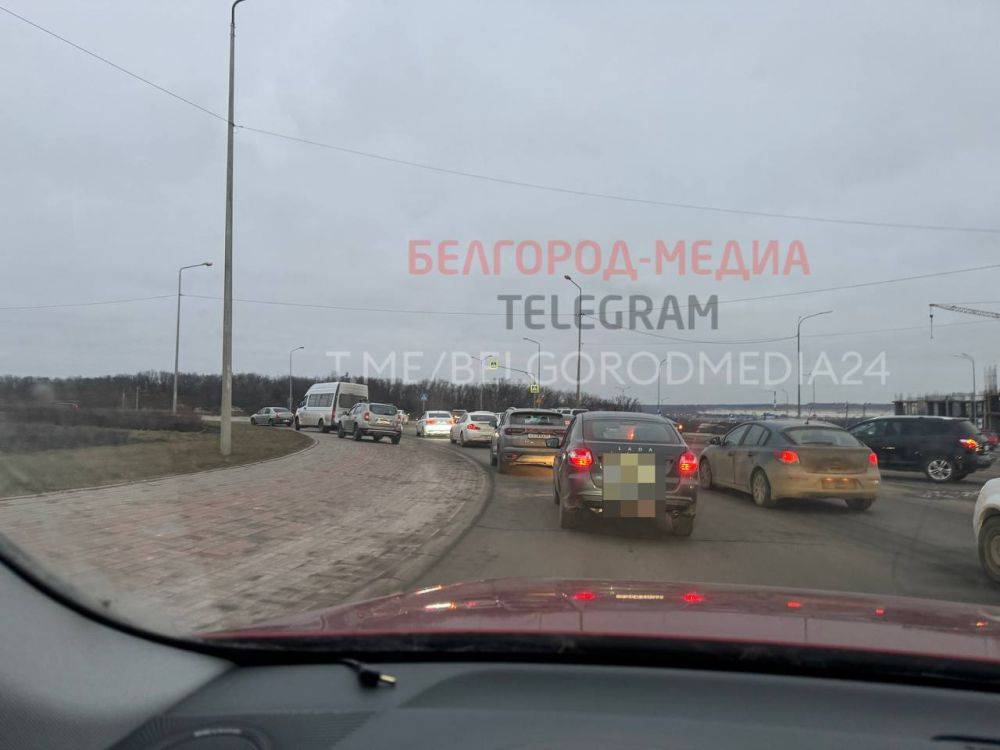 В Белгороде ДТП на кольце возле микрорайона «Новая жизнь»