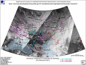 Обзор погодных условий в Европейском регионе в период с 4 по 7 января 2025 г.