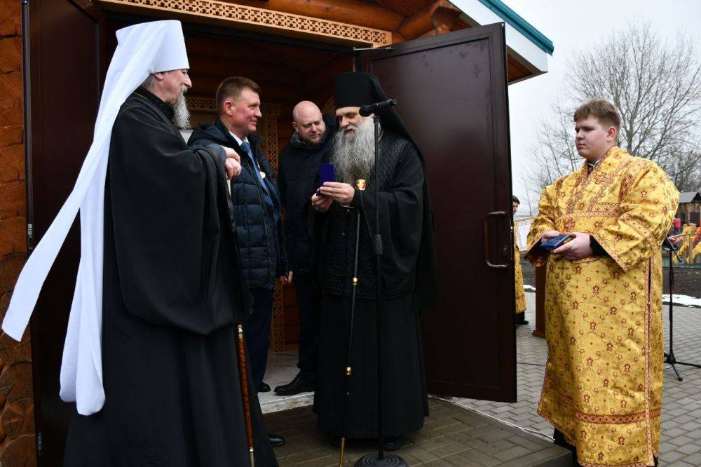 Галина Руденко: В селе Уточка освятили храм-часовню в честь святителя Василия Великого