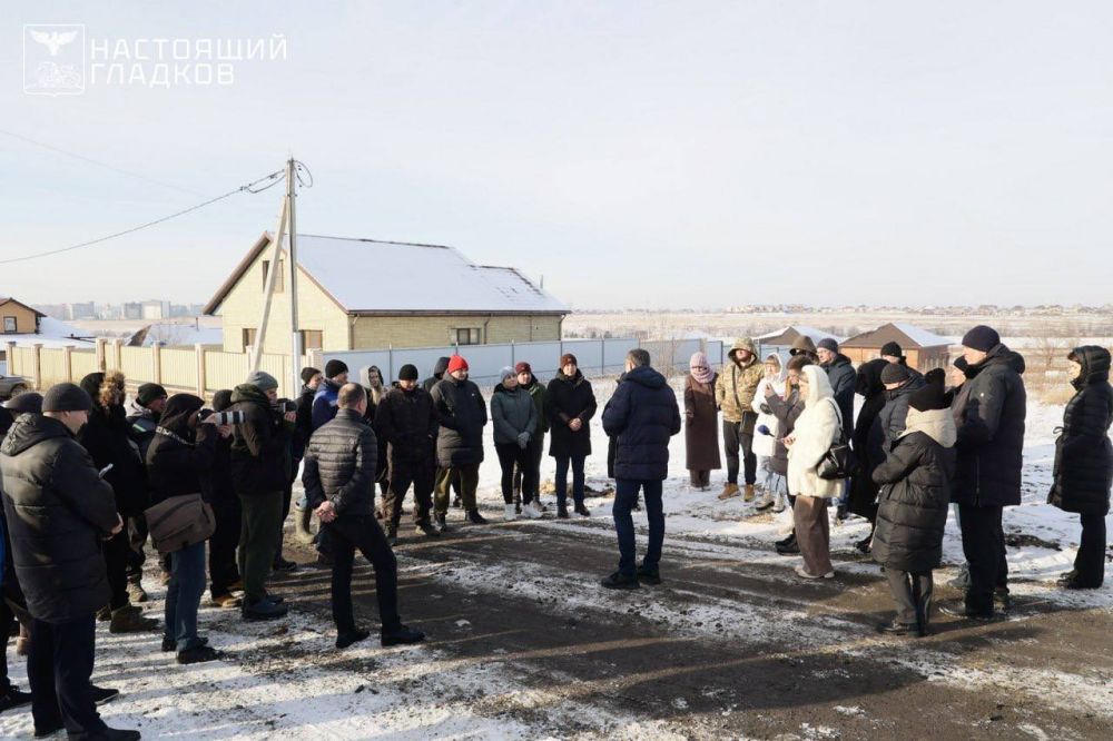 Вячеслав Гладков: Как обещал, приехал в ИЖС «Вишенки» и «Строитель»