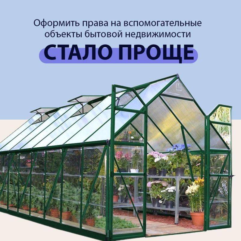 С ноября 2024 года упростили оформление вспомогательных объектов недвижимости