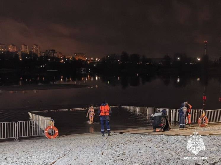 Более 5 000 белгородцев окунулись в купели на Крещение