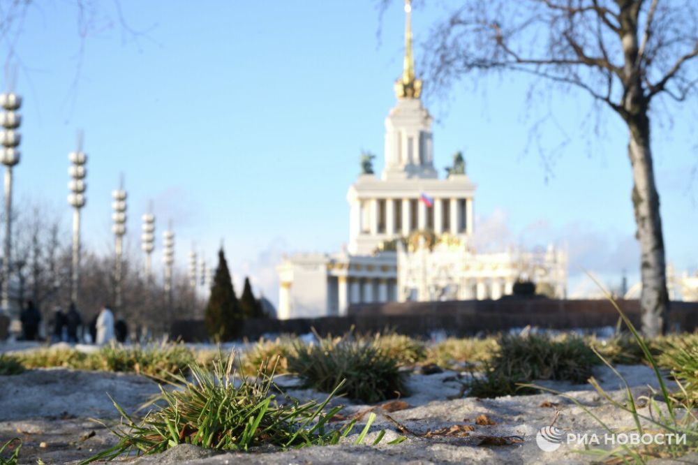 Аномально теплая погода побила рекорды в среду в 10 городах России, сообщил РИА Новости Вильфанд