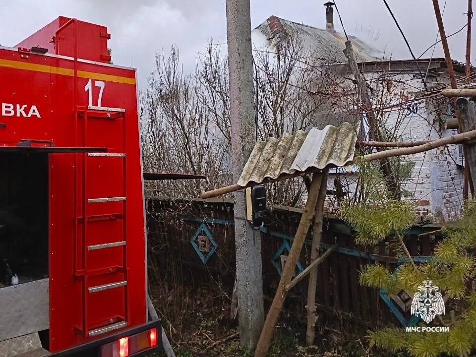 В Борисовском районе при пожаре погиб пенсионер