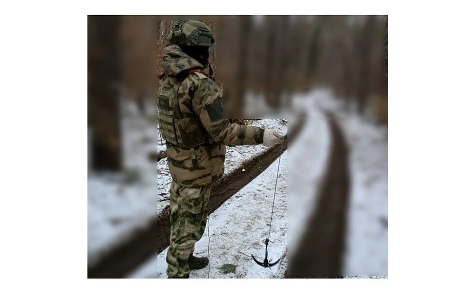 Росгвардейцы обезвредили кассетную мину ВСУ в приграничье Белгородской области0