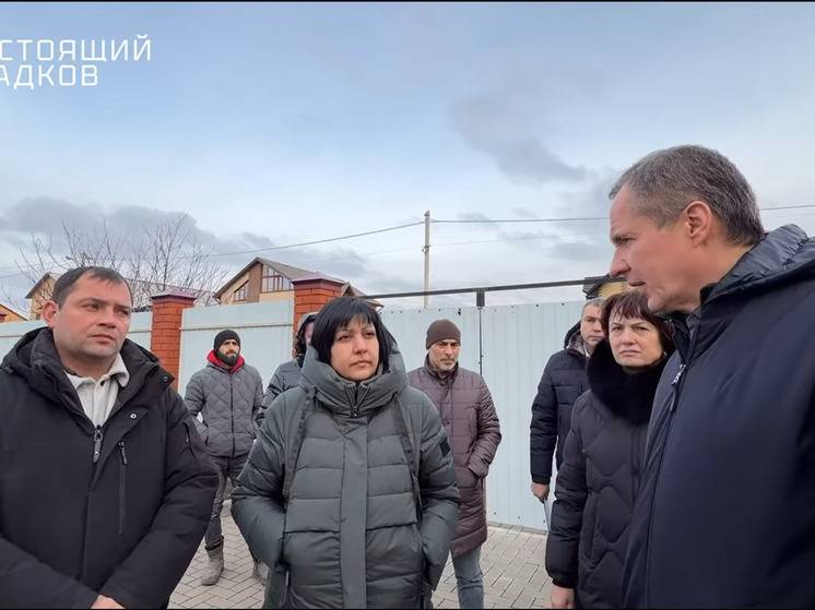 Вячеслав Гладков и Татьяна Круглякова проверили восстановление домов в Октябрьском