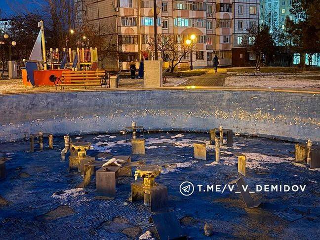 В Белгороде в сквере возле храма Почаевской иконы Божьей матери сделают контактным фонтан