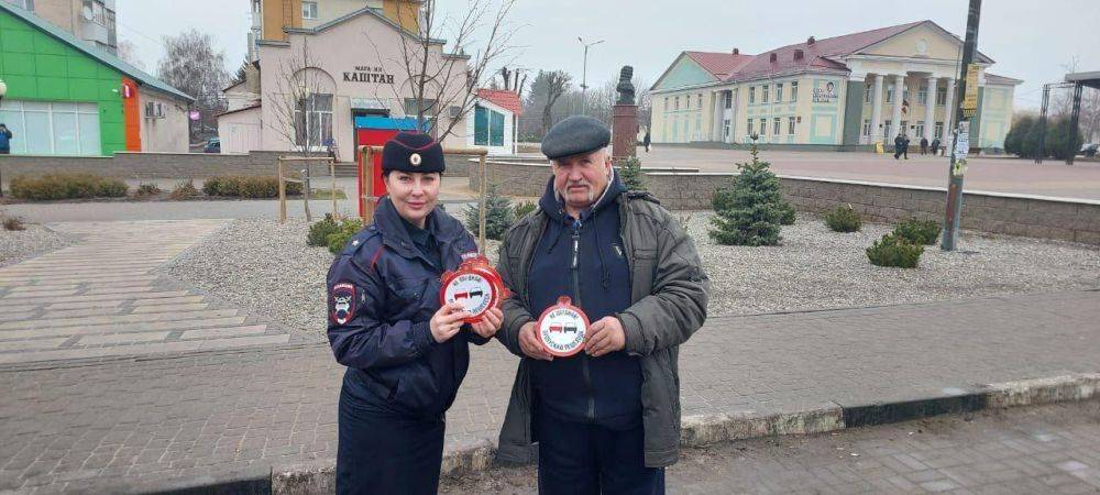 На территории Борисовского района в настоящее время проводится профилактическое мероприятия «Пешеход»