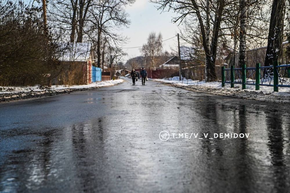 Валентин Демидов: На улице Шишкина в минувшем году решили наболевшую проблему местных жителей – капитально отремонтировали дорогу