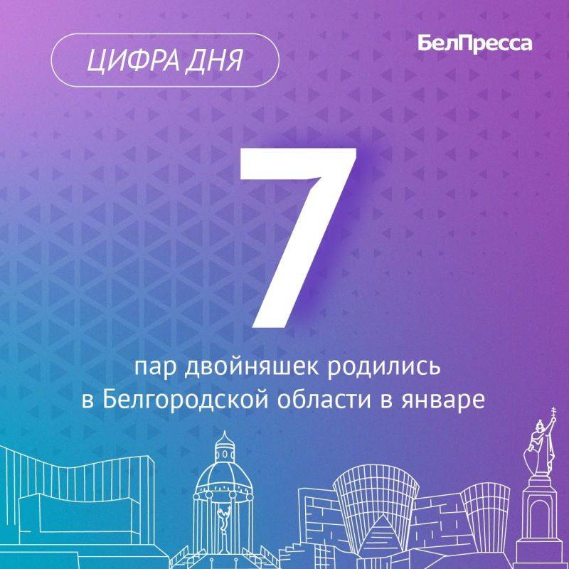 В январе у белгородцев на свет появились 8 девочек и 6 мальчиков