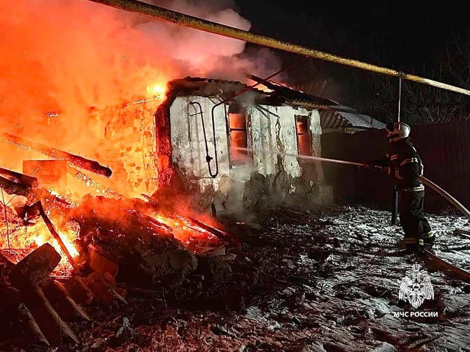 В Белгородской области на пожаре погиб пожилой мужчина0