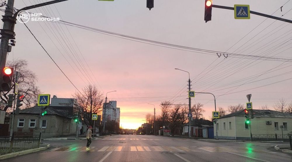 Вчерашний закат в Белгороде