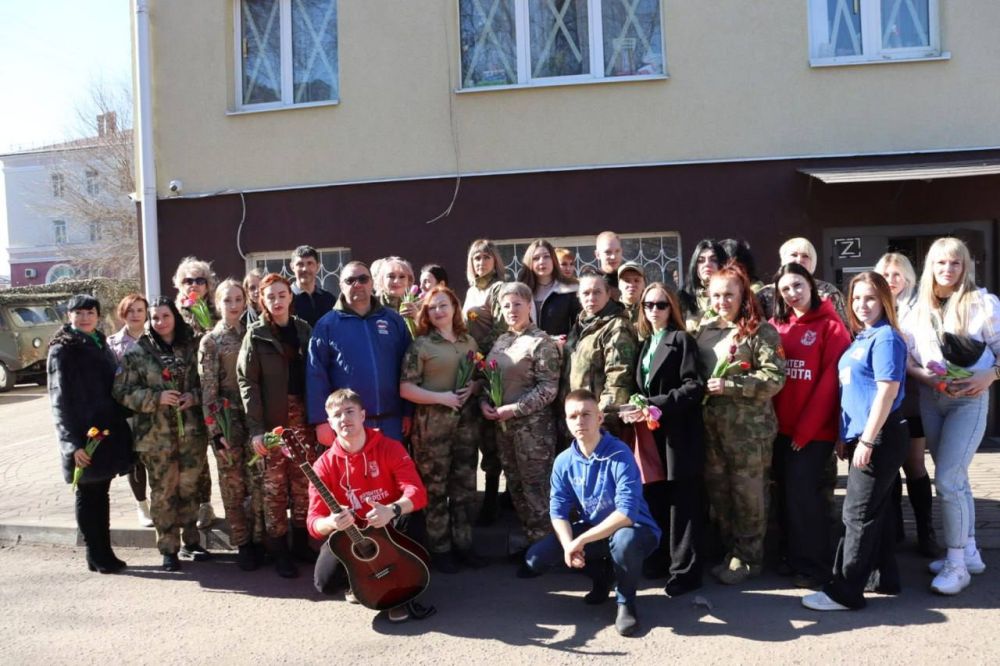 «Молодая Гвардия Единой России» Белгородской области провела праздничные мероприятия для женщин к 8 марта