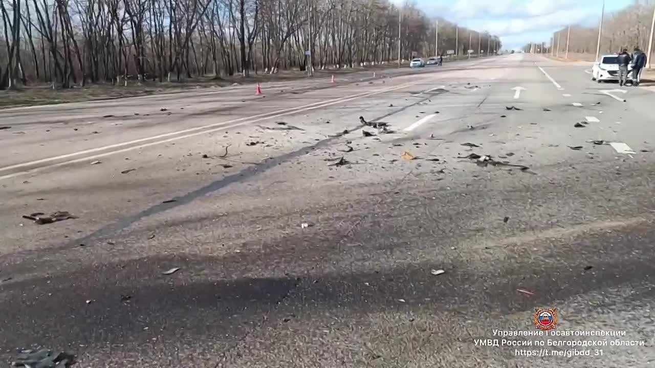 В Ивнянском районе в серьёзной аварии погиб мужчина