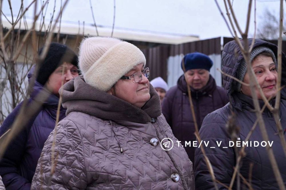 Валентин Демидов: На встрече с жителями дома по улице Советская,1А обсудили, как будет реализовываться их проект инициативного бюджетирования