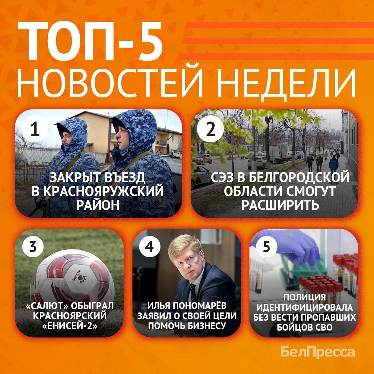 5 самых обсуждаемых новостей недели