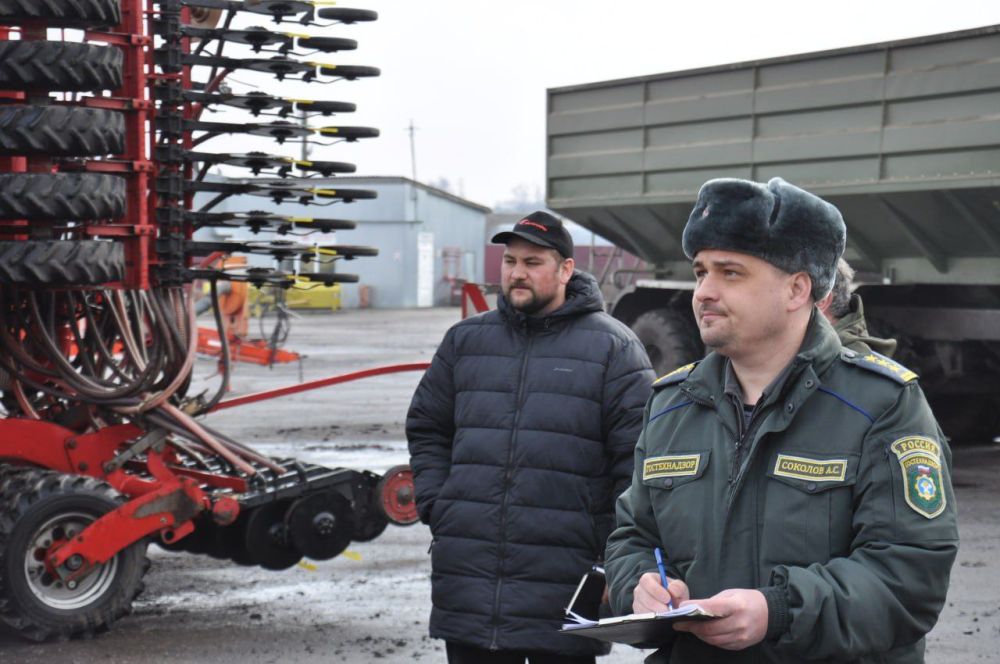 Галина Руденко: В Красногвардейском районе перед весенне-полевыми работами проводятся техосмотры сельхозтехники