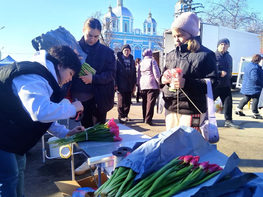 Сегодня состоялась традиционная ярмарка выходного дня