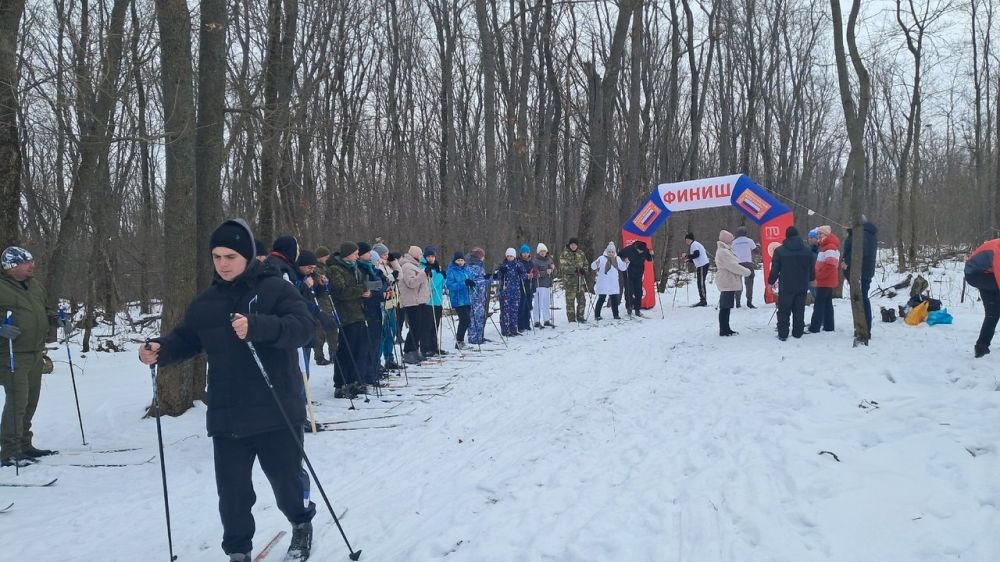 В урочище «Еремчино» в Вейделевке прошёл массовый старт «Вейделевская лыжня — 2025», посвящённый 80-летию Великой Победы