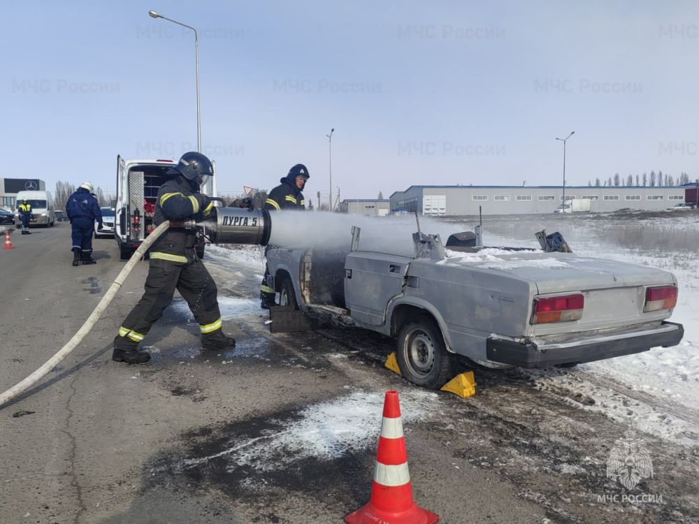 Тренировались в ликвидации условного ДТП