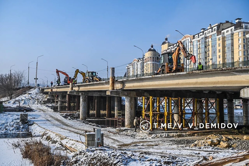 На обновленном мосту через Везелку в Белгороде станет больше полос0